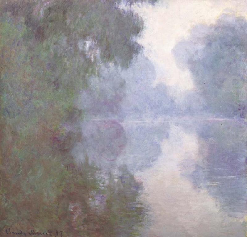 Morning on the Seine, Claude Monet